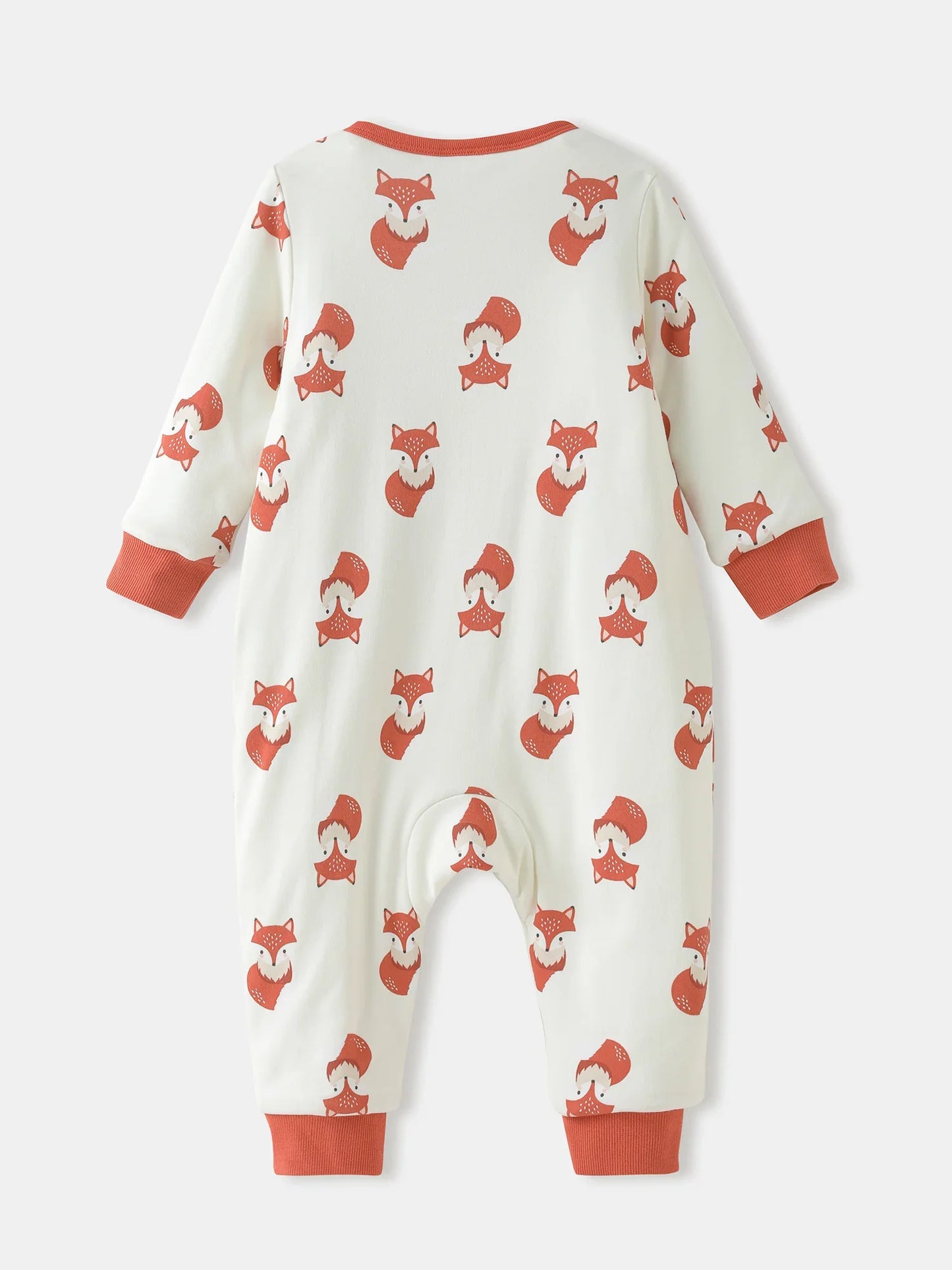 Baby’s Printed Zip‑Up Romper