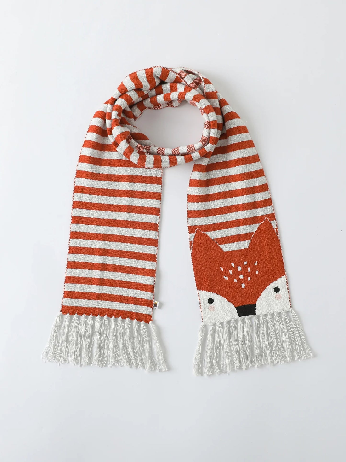 Boys' Fox Knit Scarf