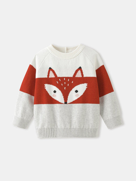 Baby Fox Knit Sweater