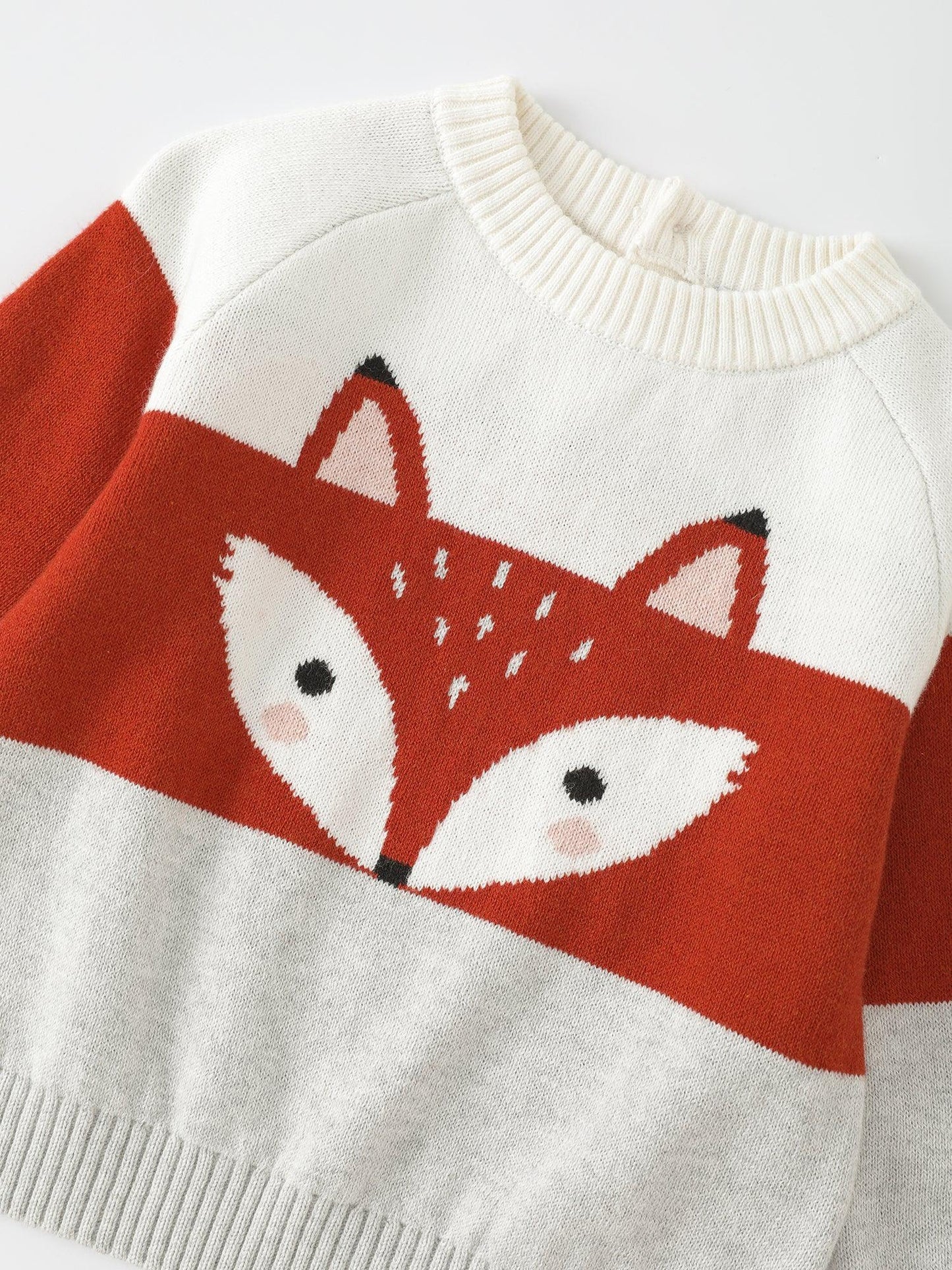 Baby Fox Knit Sweater