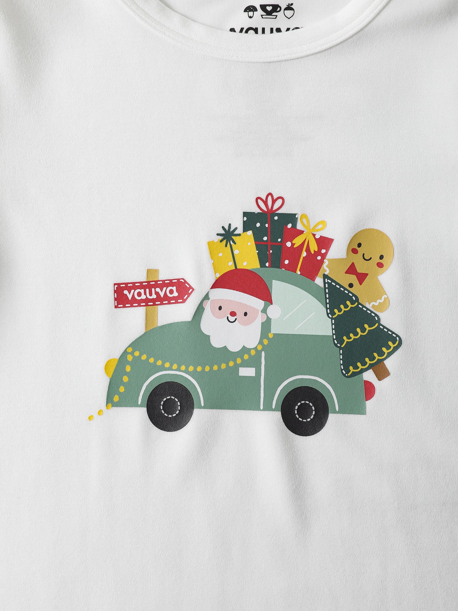 Babies Xmas Print Romper