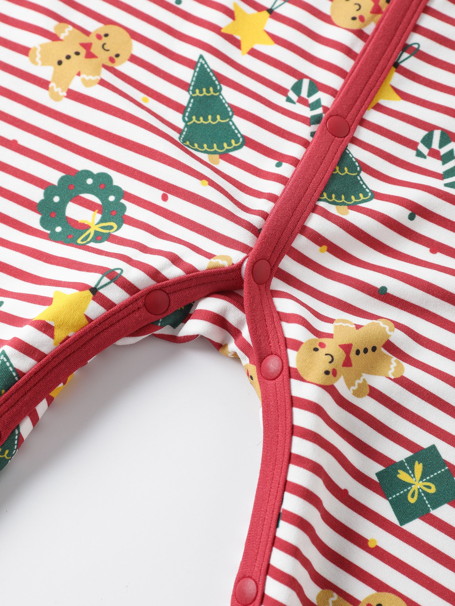 Babies Xmas Pattern Romper