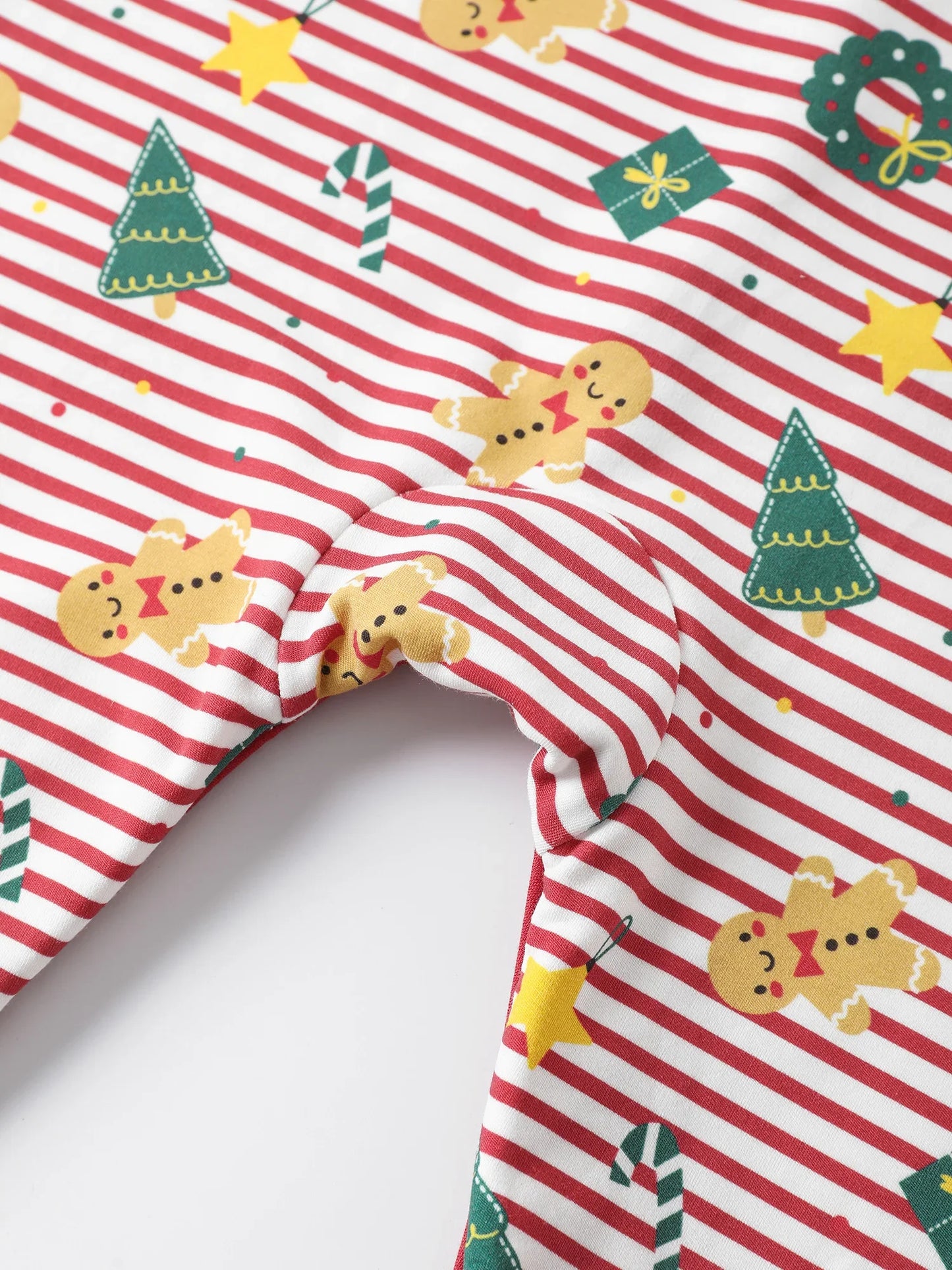 Babies Xmas Pattern Romper