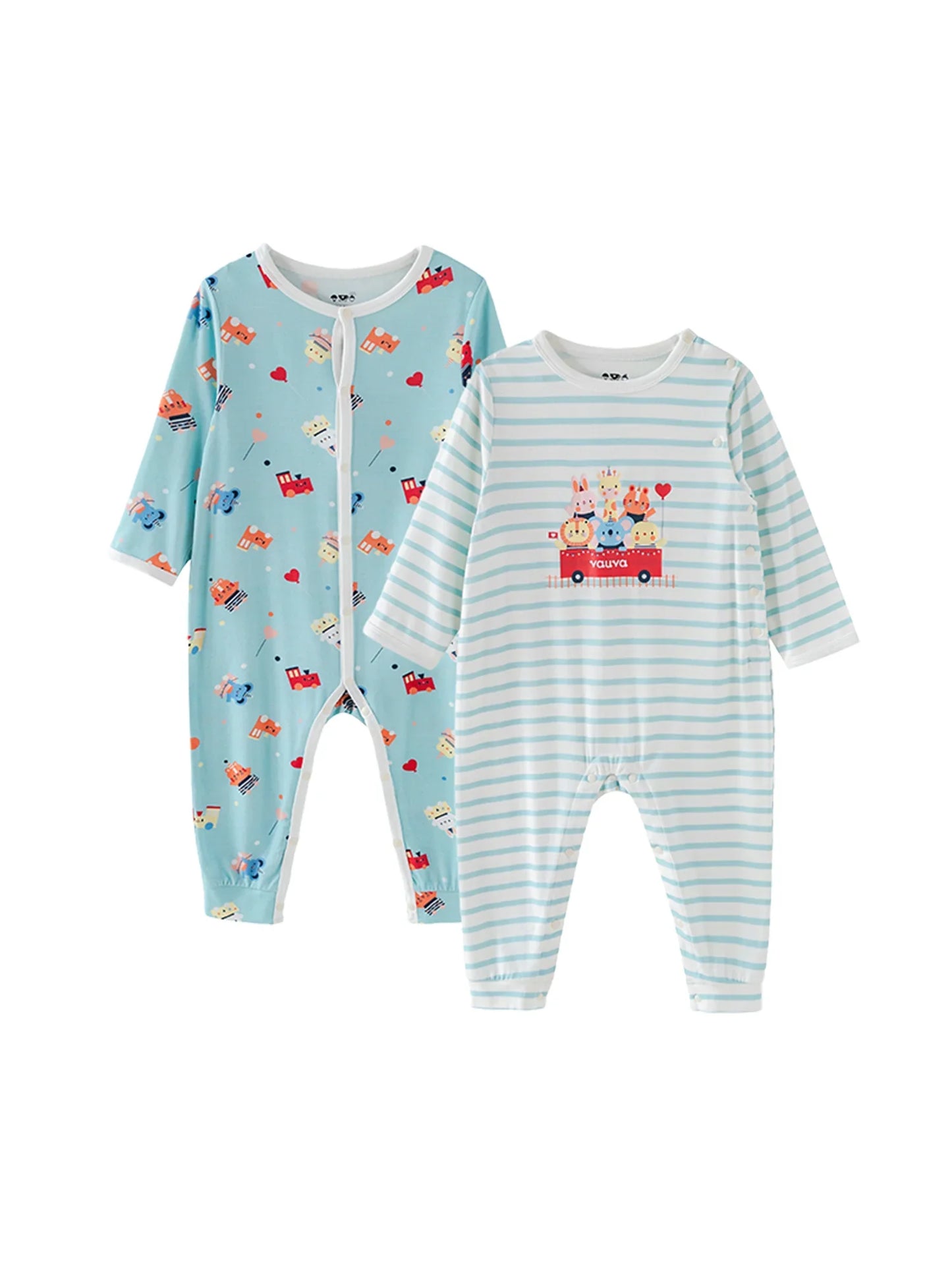 Babies Multi Rompers 2 Pack