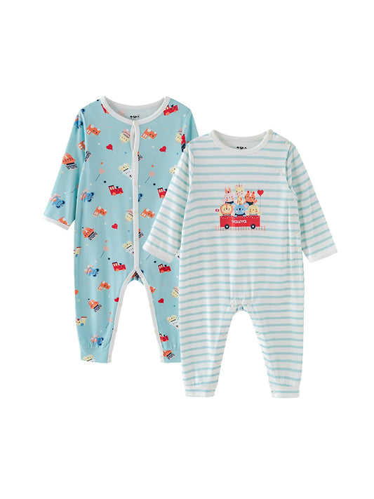 Babies Multi Rompers 2 Pack
