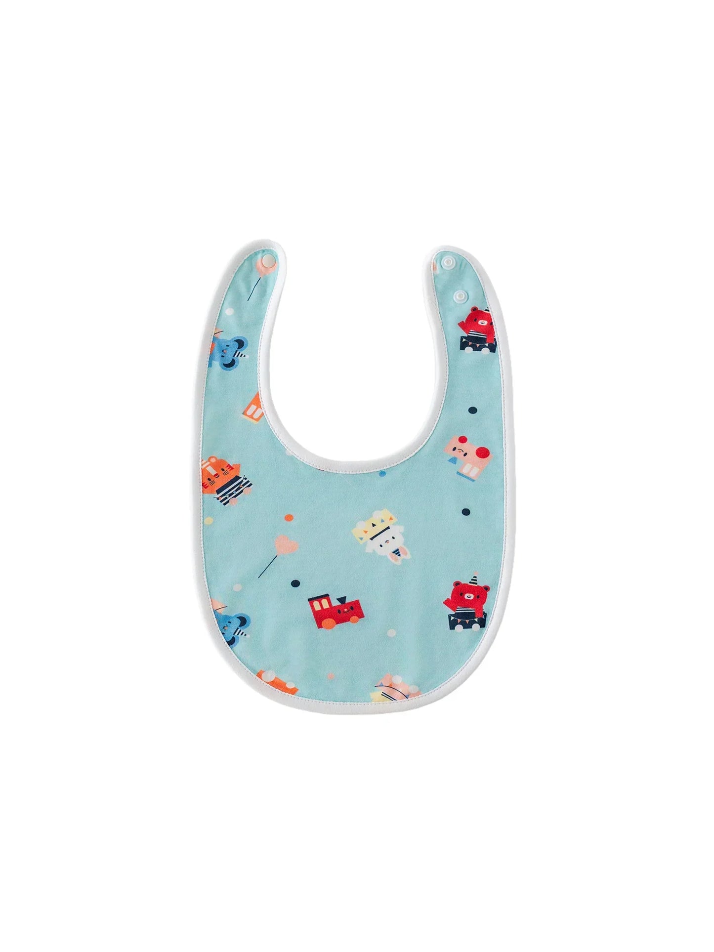 Babies Pattern Blanket & Bib Set
