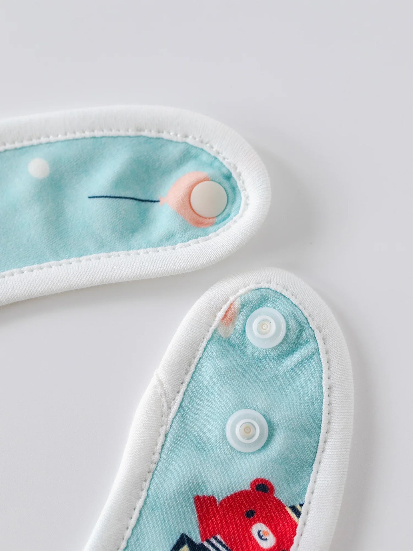 Babies Pattern Blanket & Bib Set