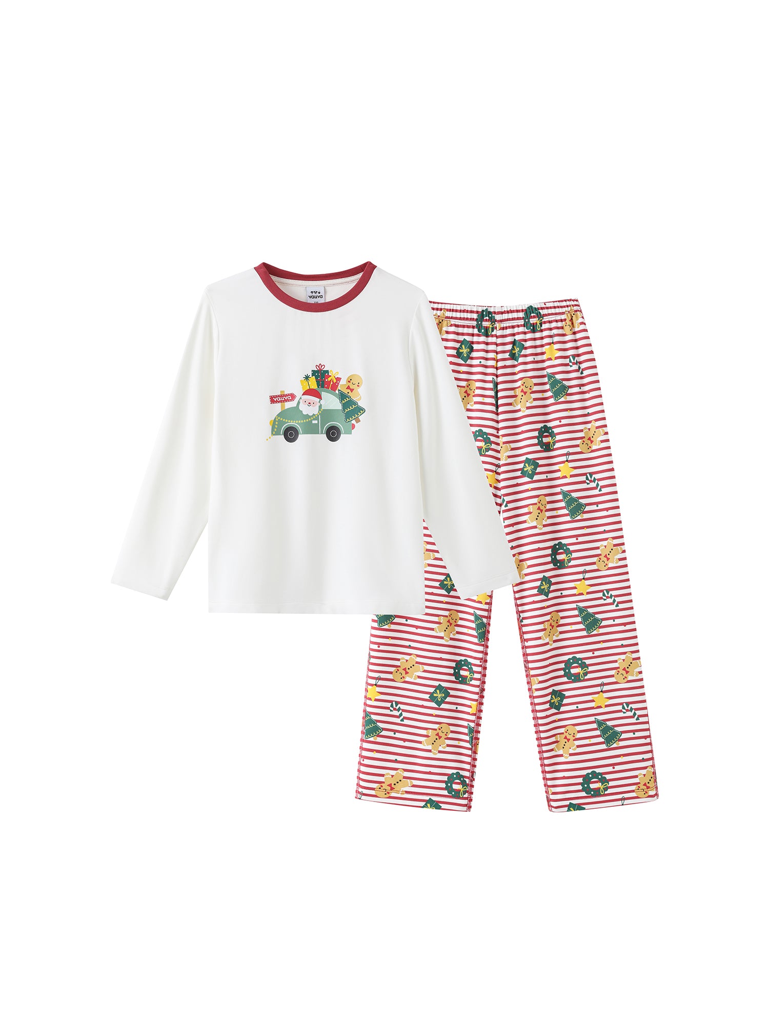 Kids Xmas Pattern Lounge Set