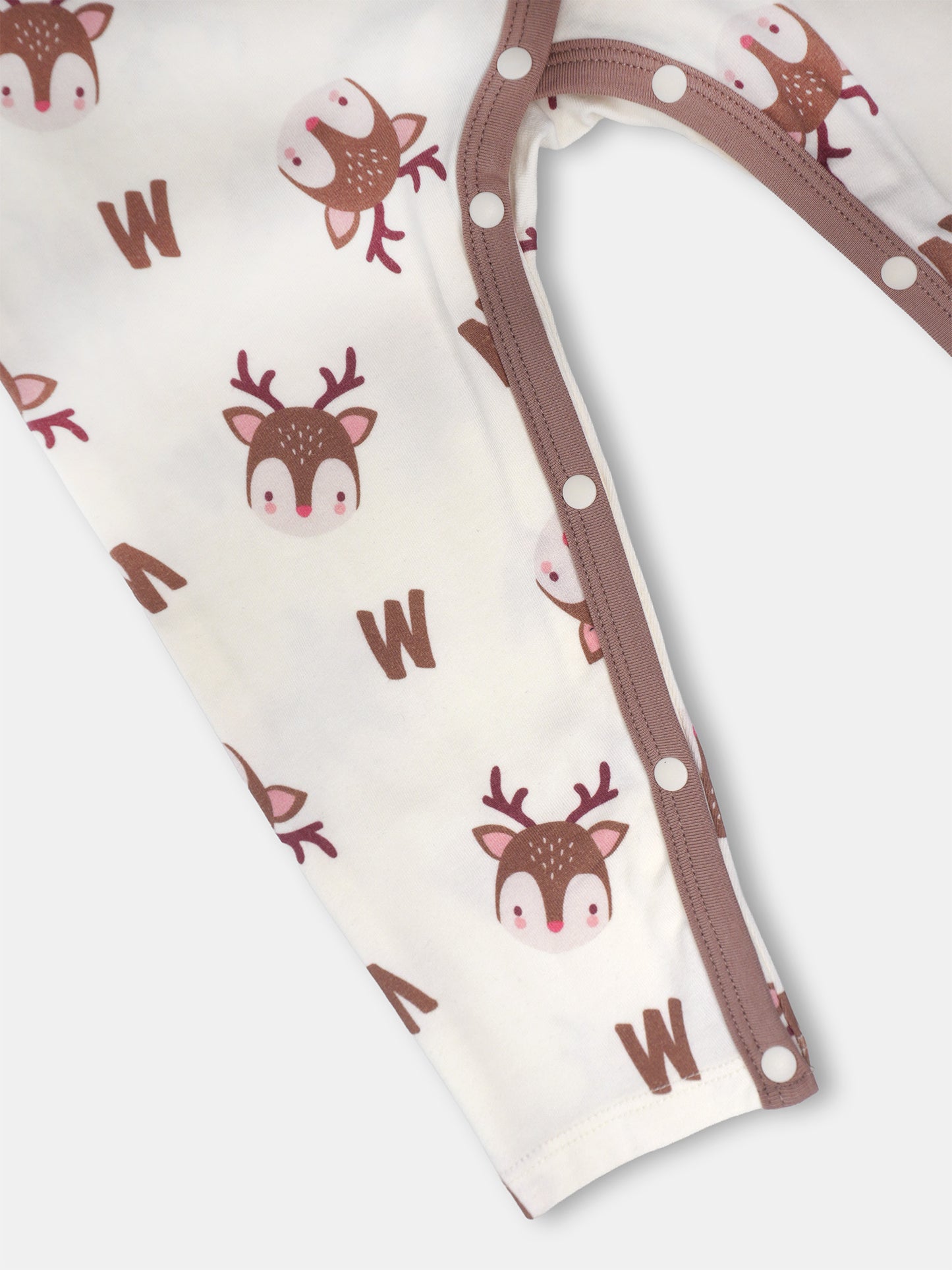 Baby's Romper And Bib Set