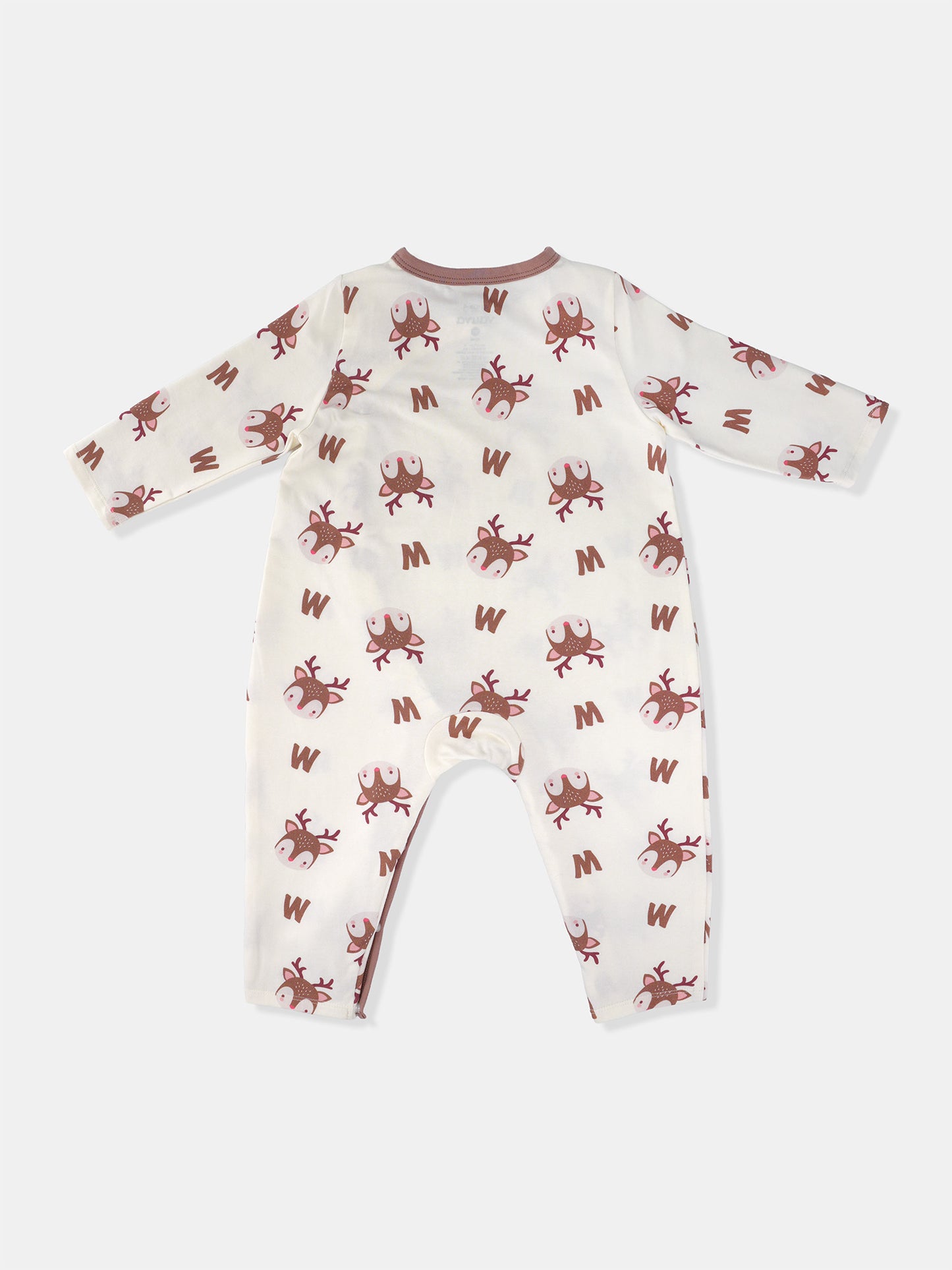 Baby's Romper And Bib Set