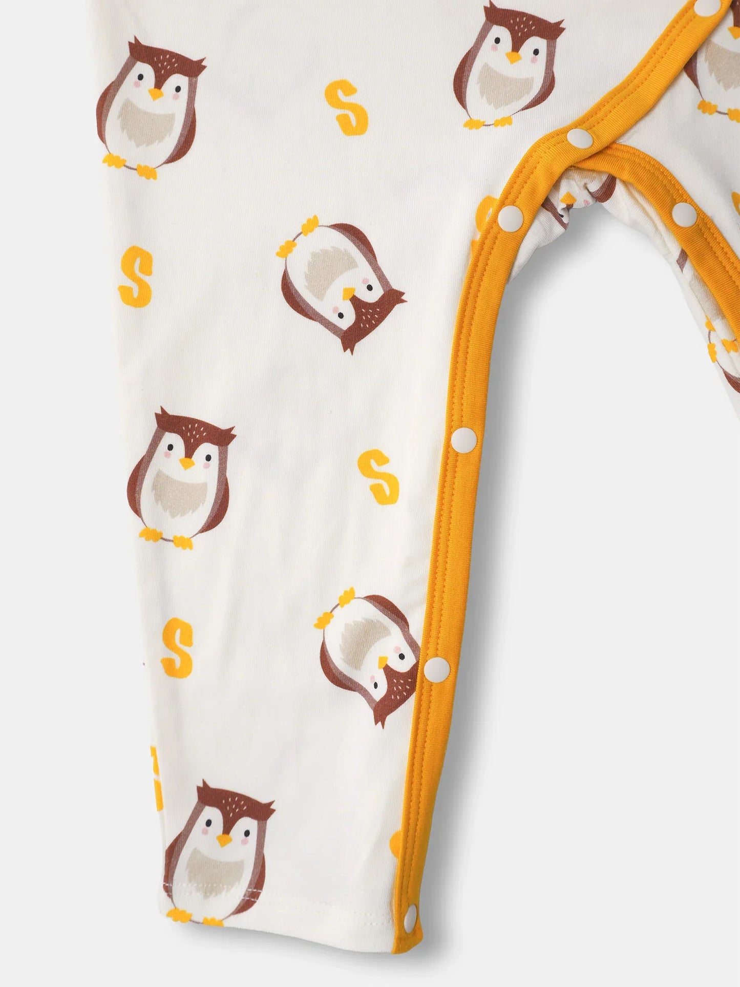 Baby's Romper And Bib Set
