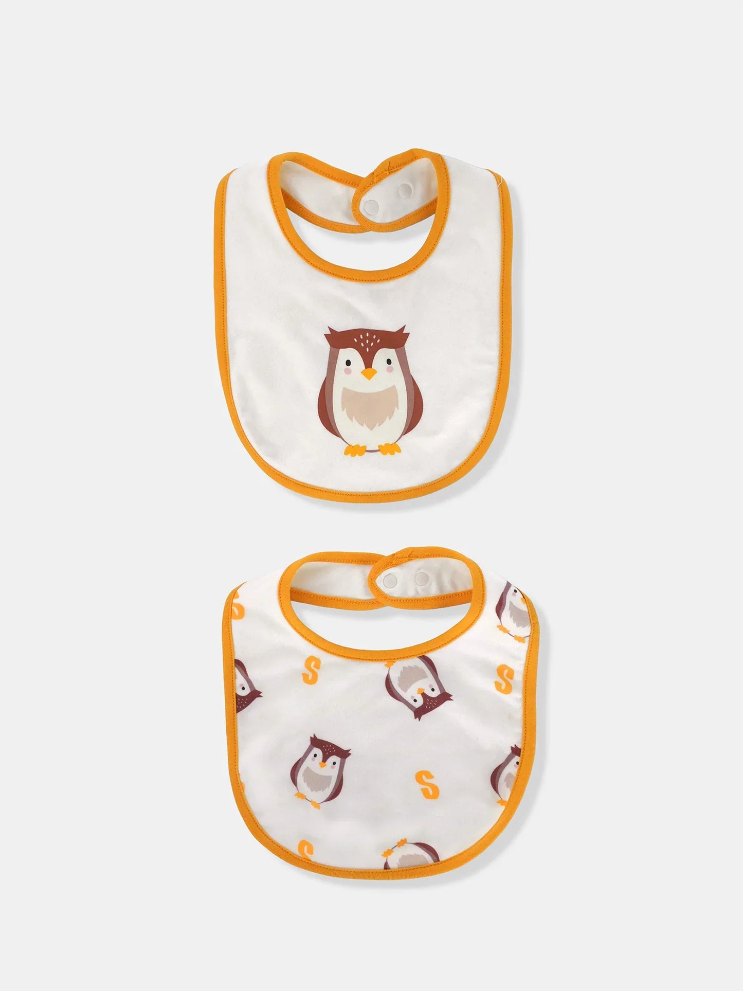 Baby's Romper And Bib Set