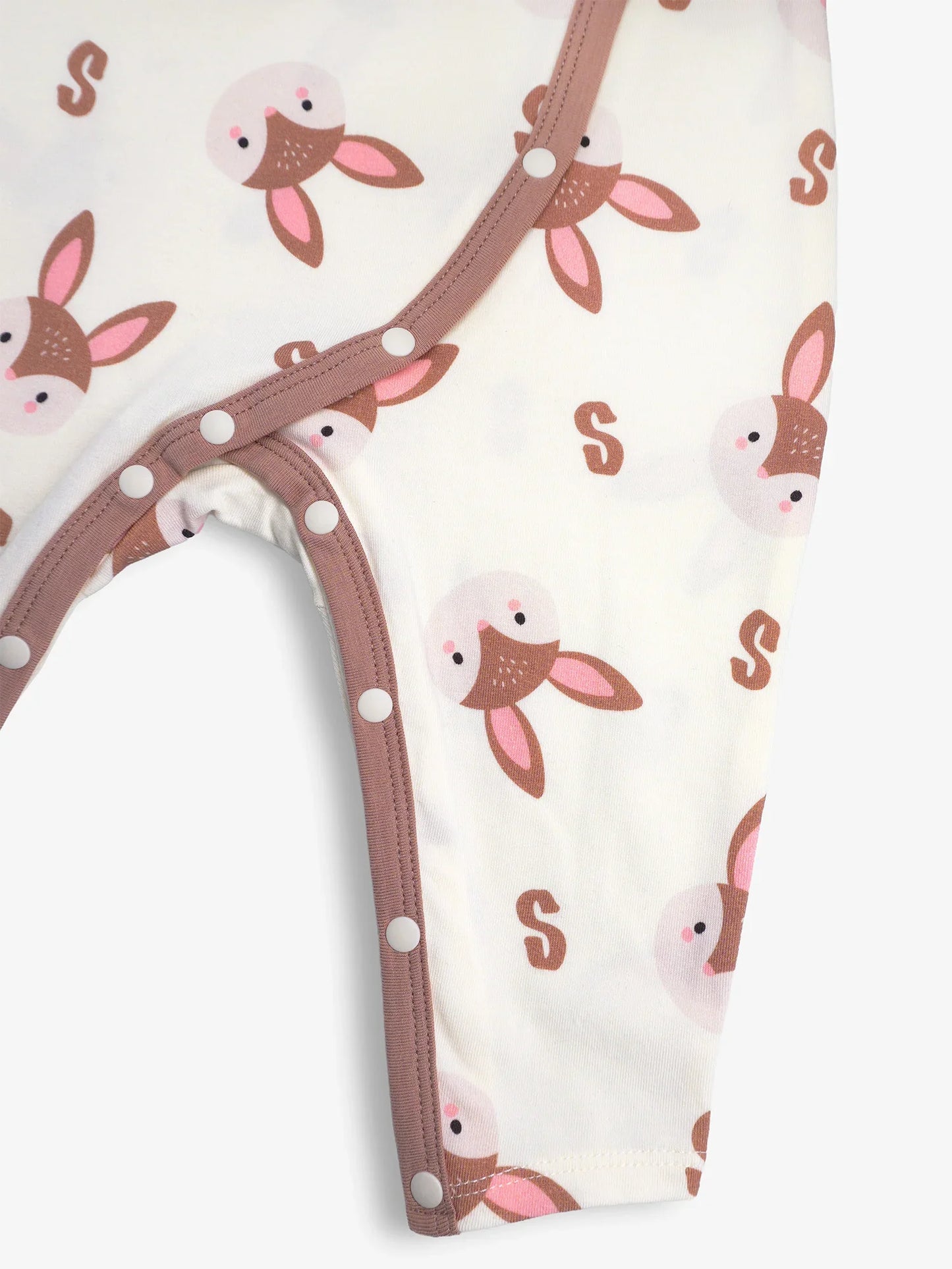 Baby's Romper And Bib Set