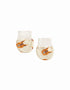 Baby Squirrel Stripe Cotton Mittens