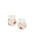 Baby Owl Stripe Cotton Mittens