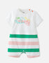 Baby's Graphic Layered Romper