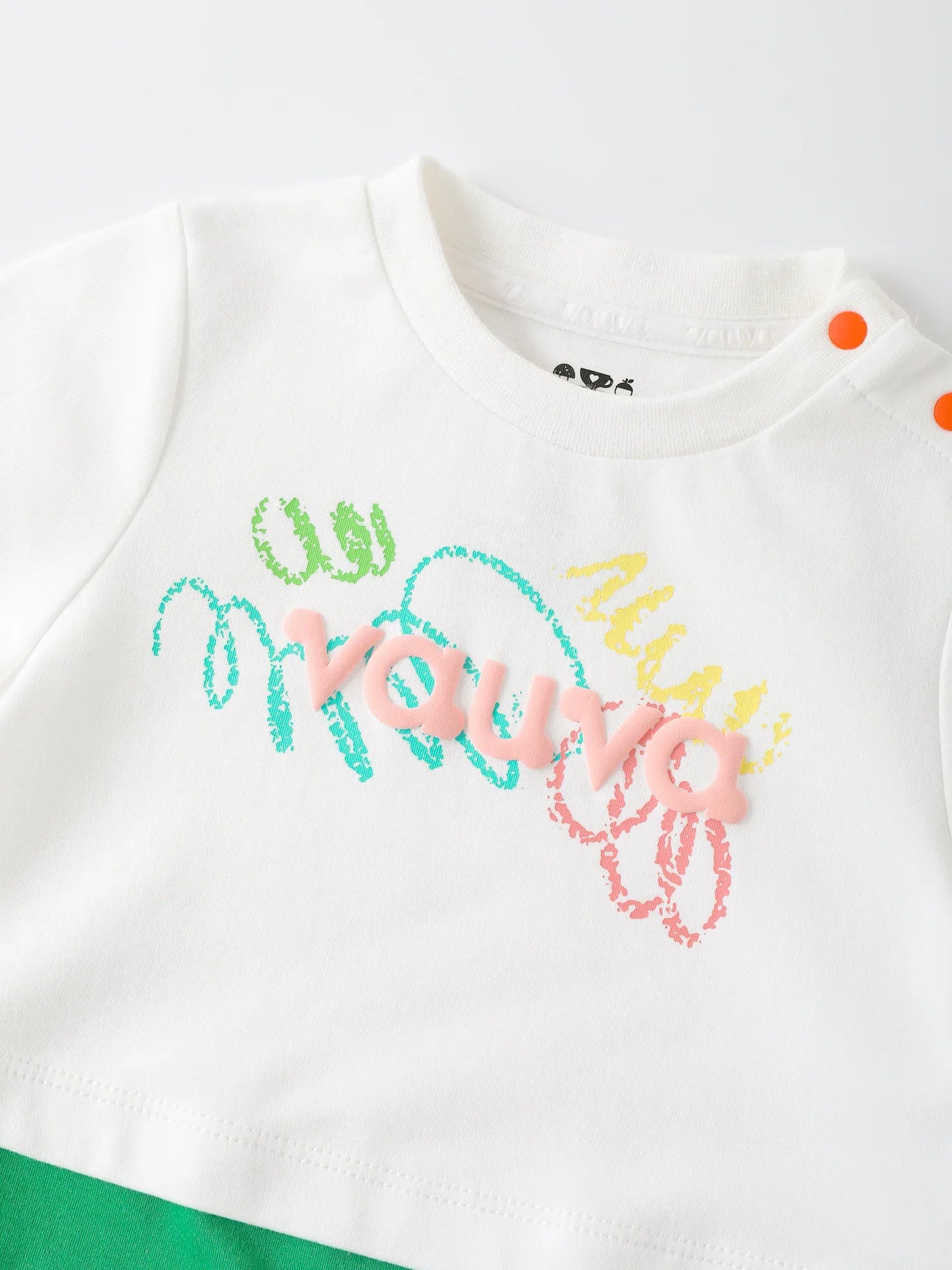 Baby's Graphic Layered Romper