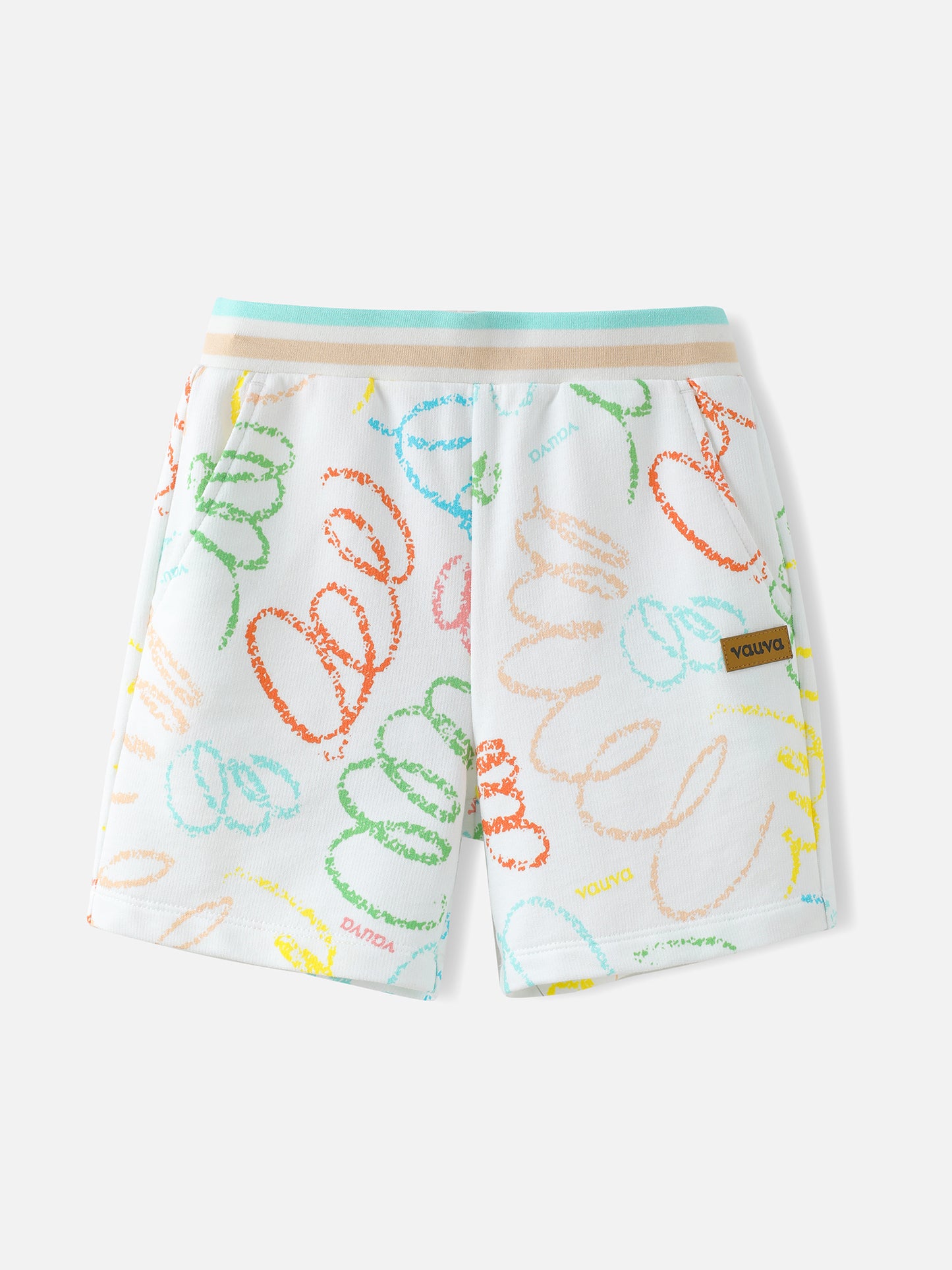 Kids Allover Bermuda Shorts