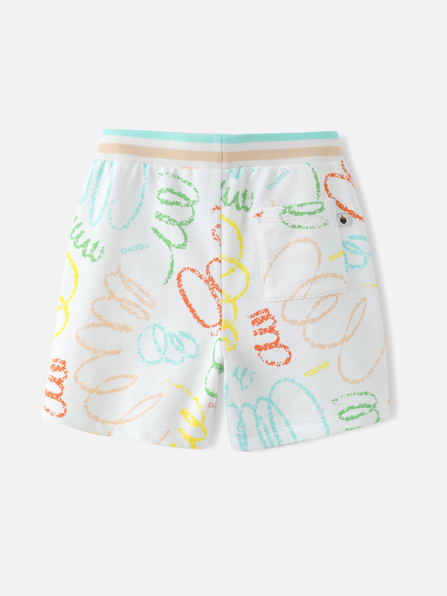 Kids Allover Bermuda Shorts