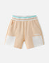 Kids Color Block Bermuda Shorts