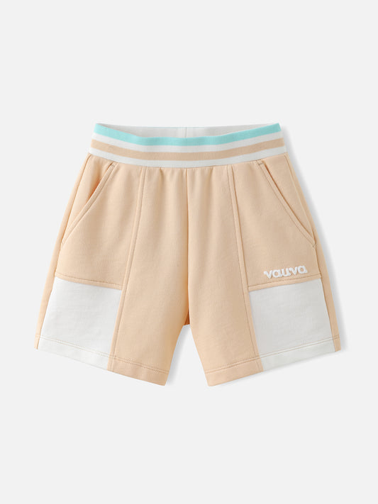 Kids Color Block Bermuda Shorts