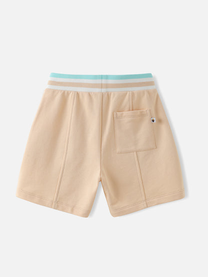 Kids Color Block Bermuda Shorts