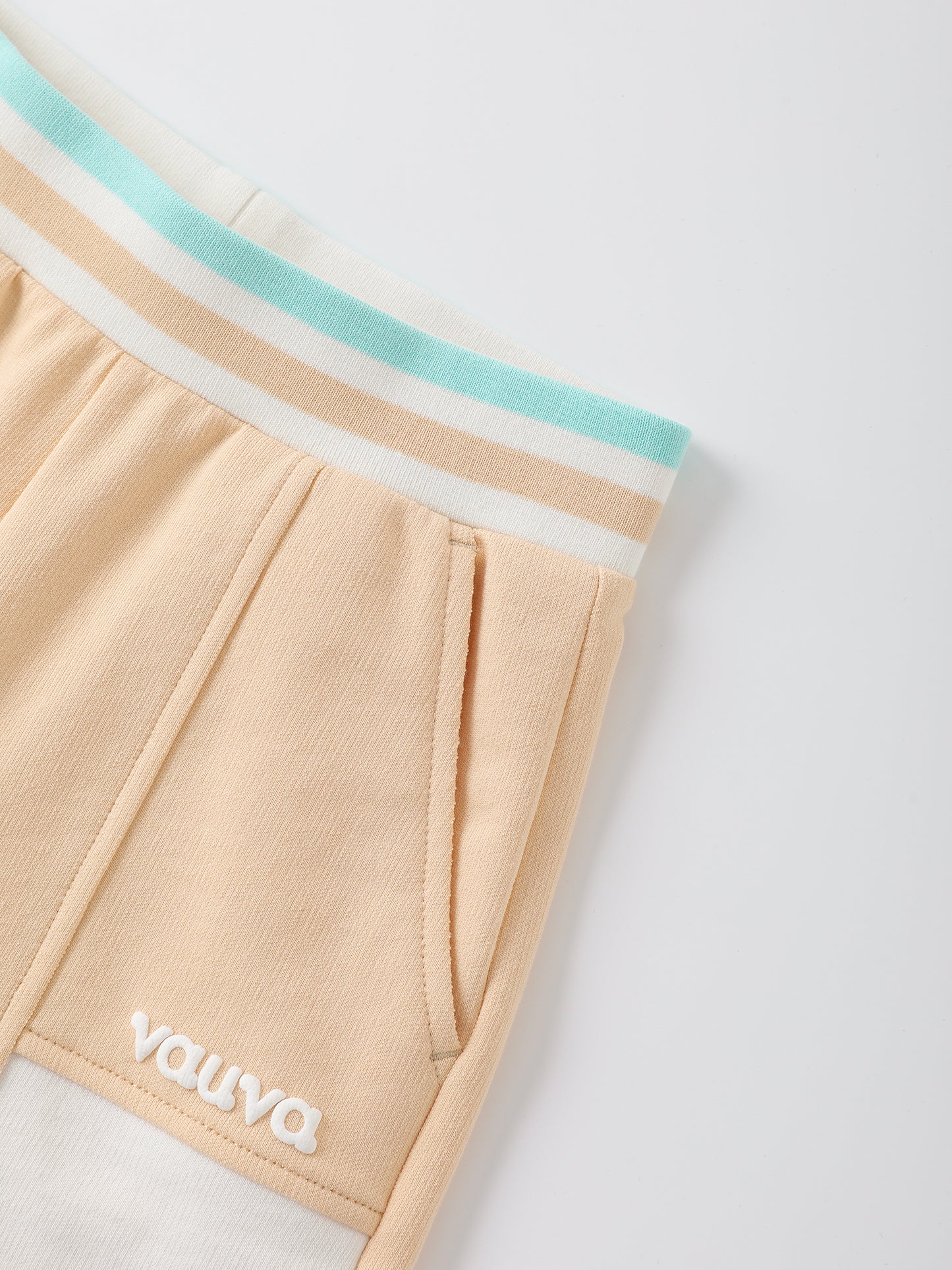 Kids Color Block Bermuda Shorts