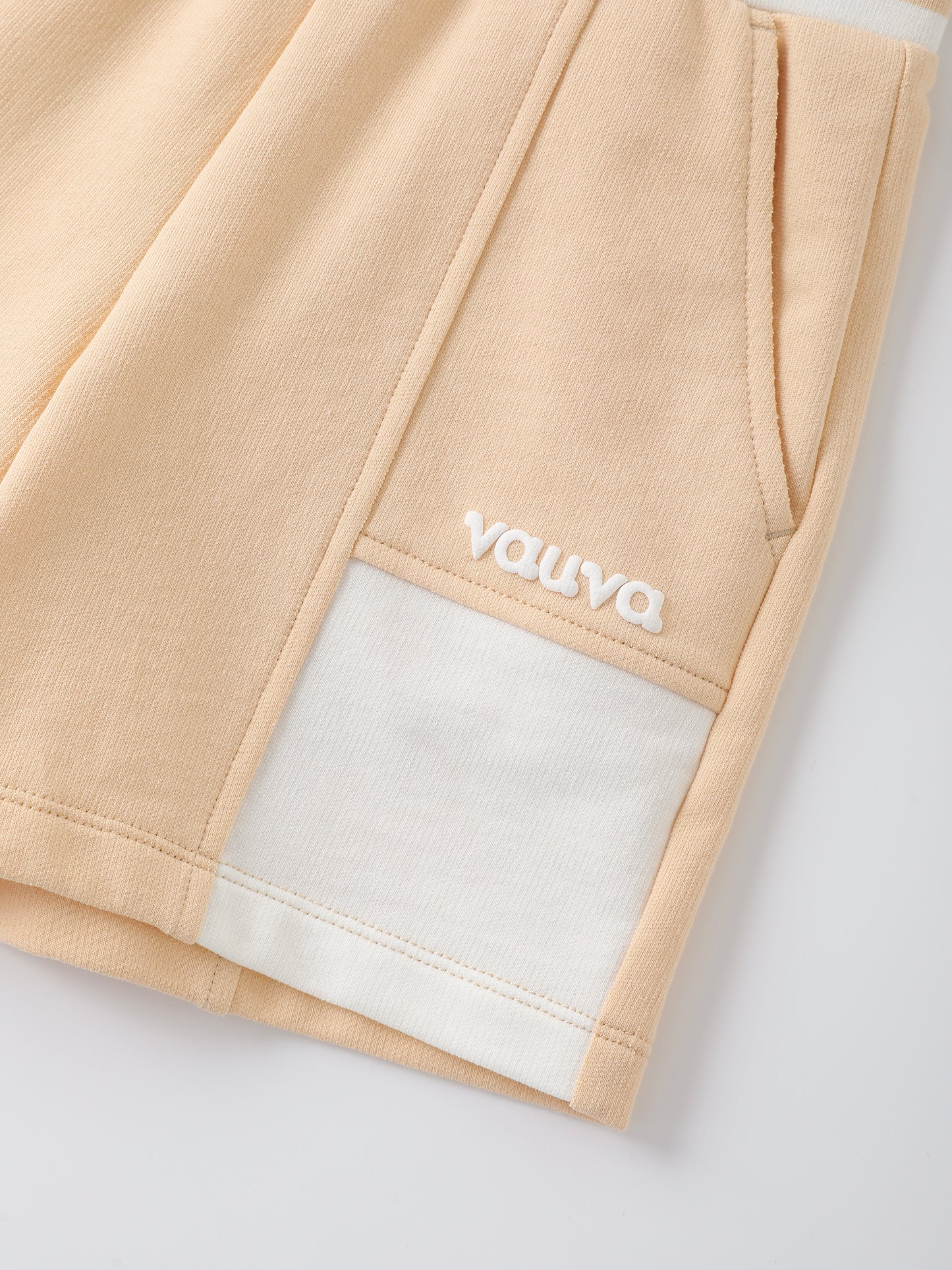 Kids Color Block Bermuda Shorts