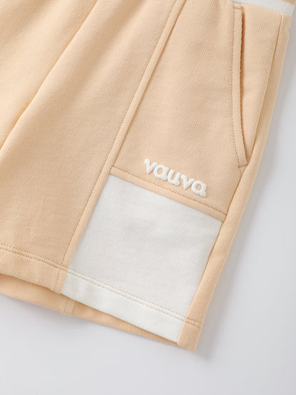 Kids Color Block Bermuda Shorts