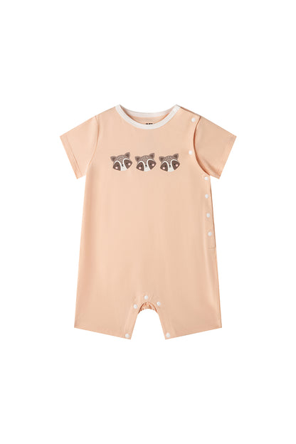 Baby Raccoon Cotton Essentials 4‑Piece Gift Set