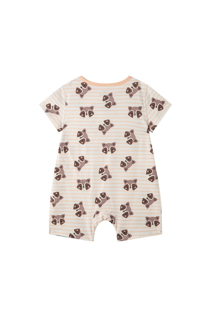 Baby Raccoon Cotton Essentials 4‑Piece Gift Set