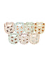 Baby Animal Print Cotton Bibs 7‑Piece Set