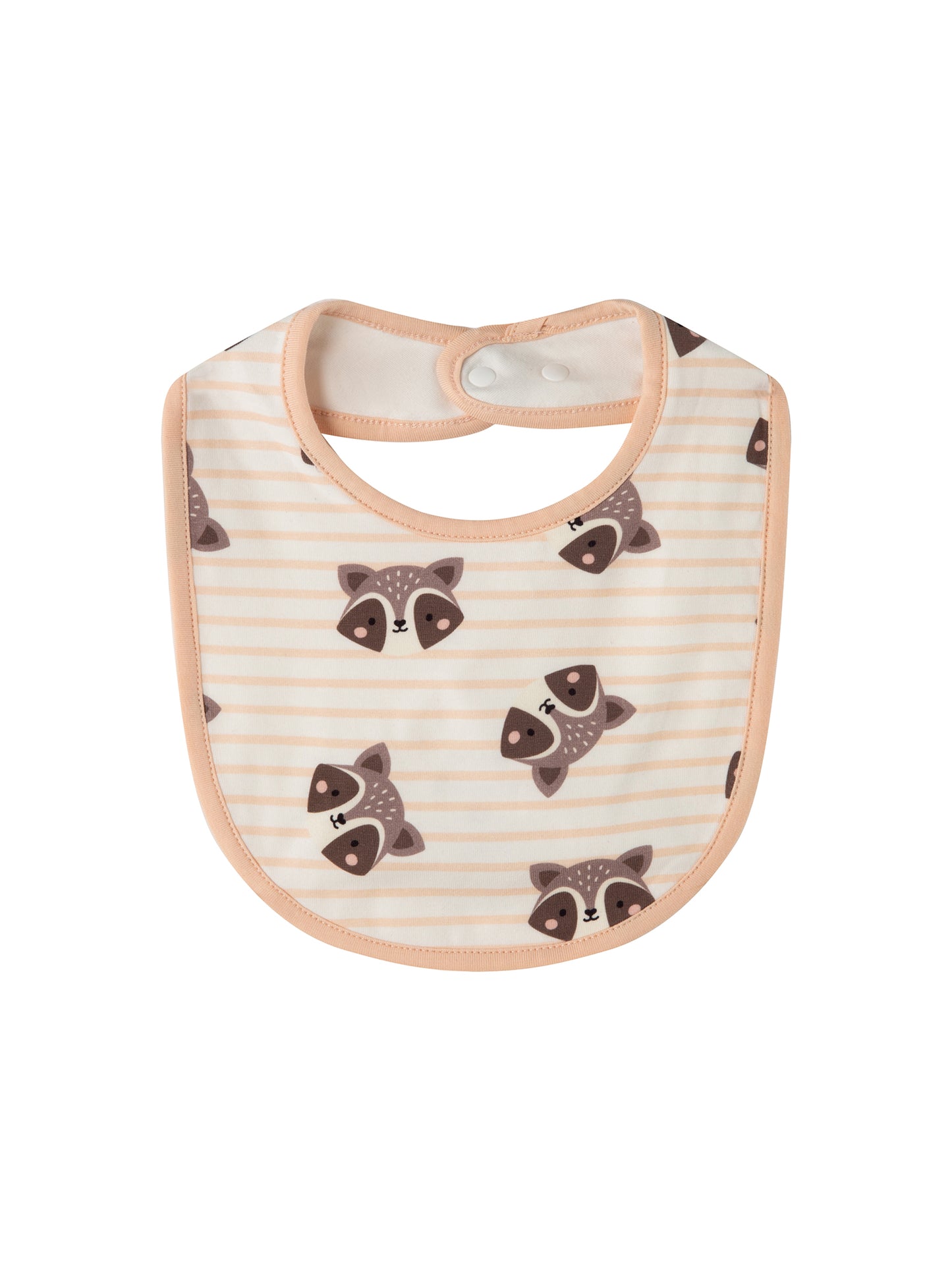Baby Animal Print Cotton Bibs 7‑Piece Set