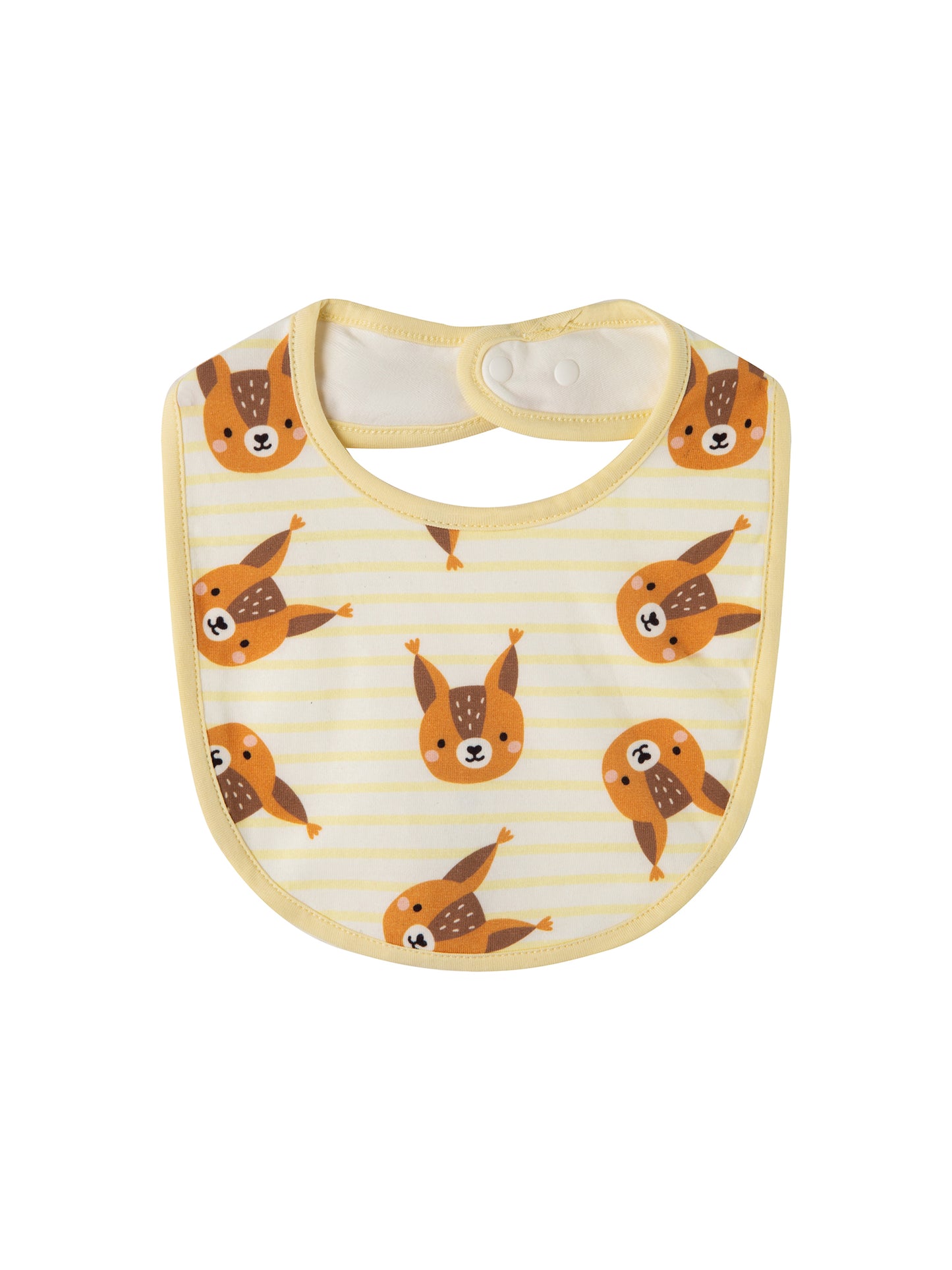 Baby Animal Print Cotton Bibs 7‑Piece Set