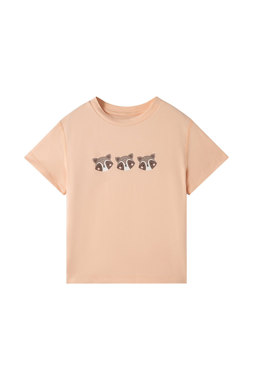 Kids Raccoon Lounge T‑Shirt & Shorts Set