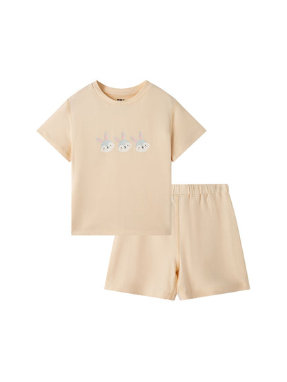 Kids Bunny Lounge T‑Shirt & Shorts Set