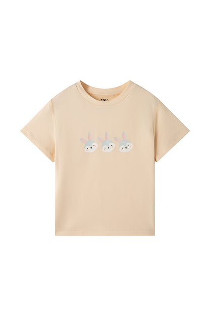 Kids Bunny Lounge T‑Shirt & Shorts Set