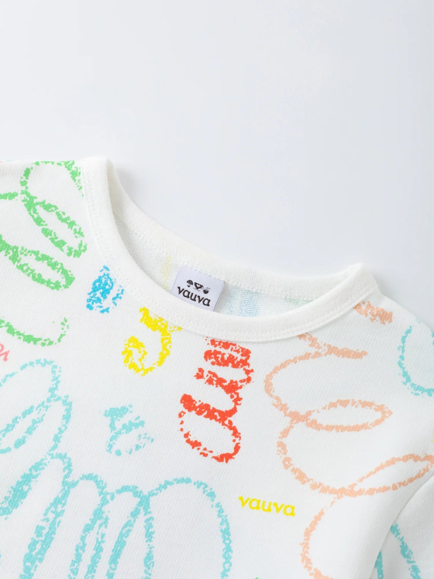 Kids Allover Scribble Print Tee