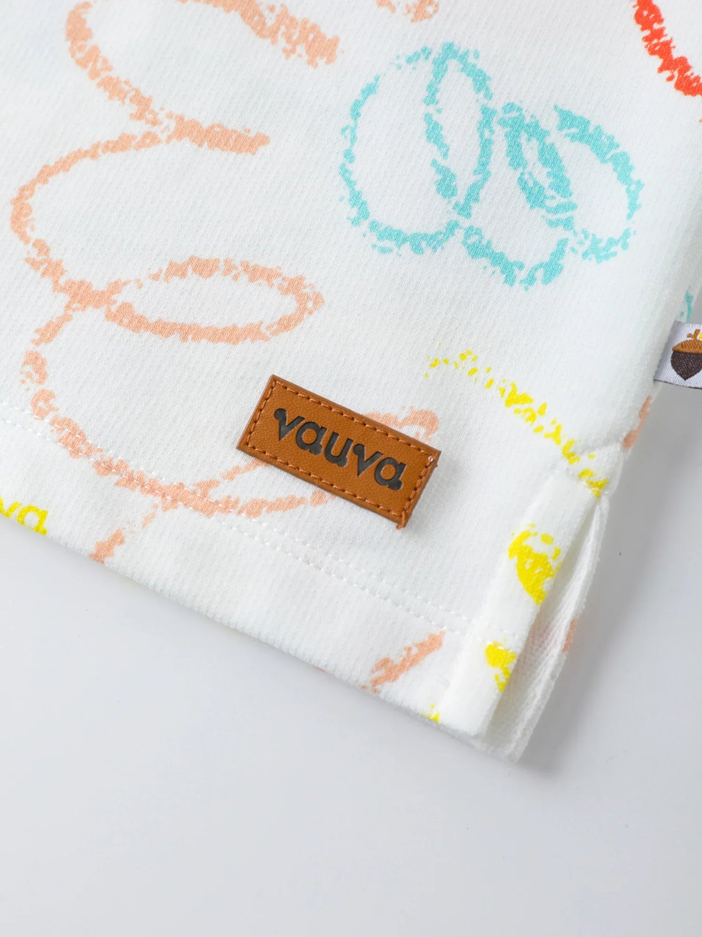 Kids Allover Scribble Print Tee