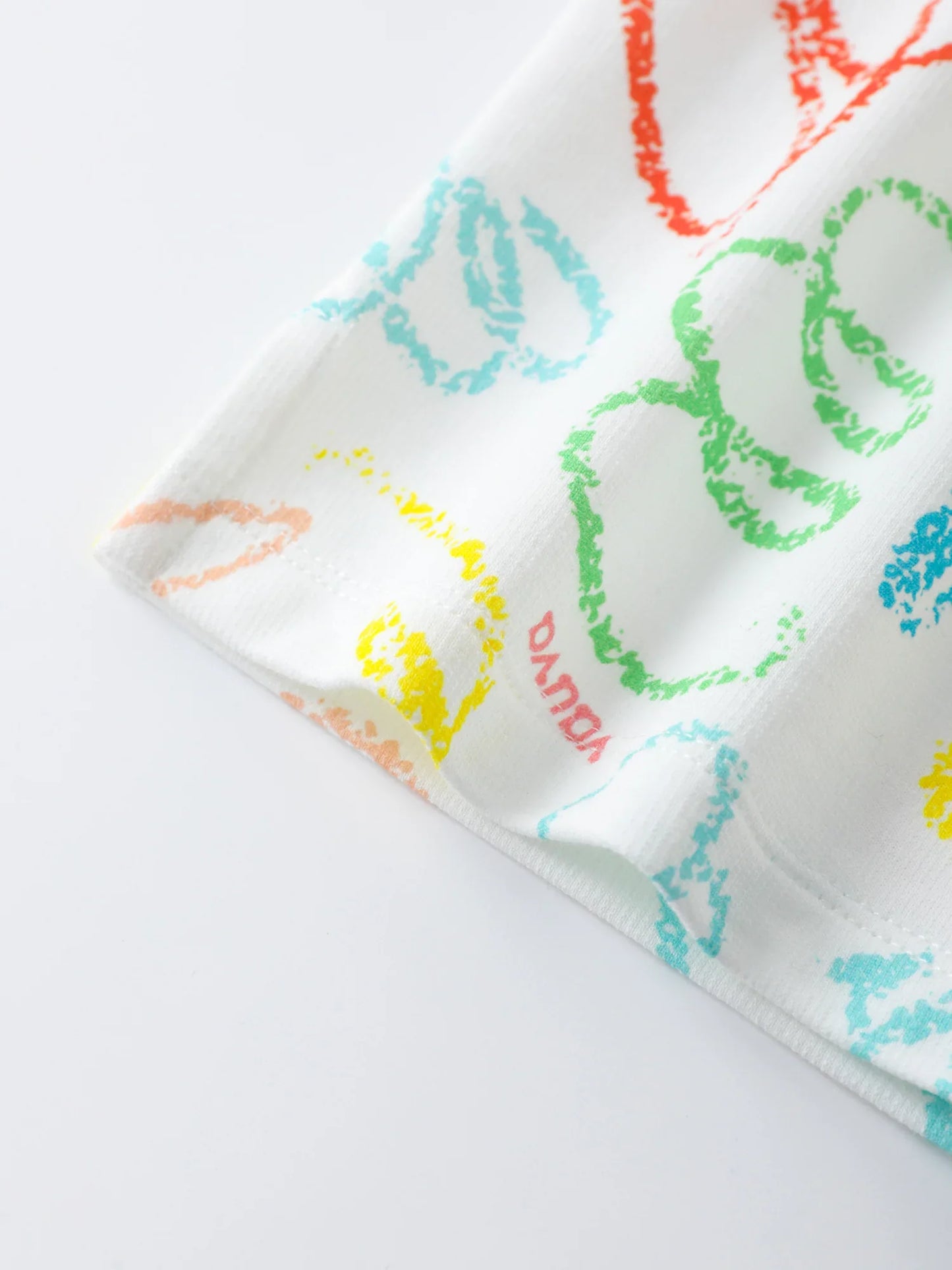 Kids Allover Scribble Print Tee
