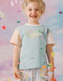 Kids Color Block Graphic Tee