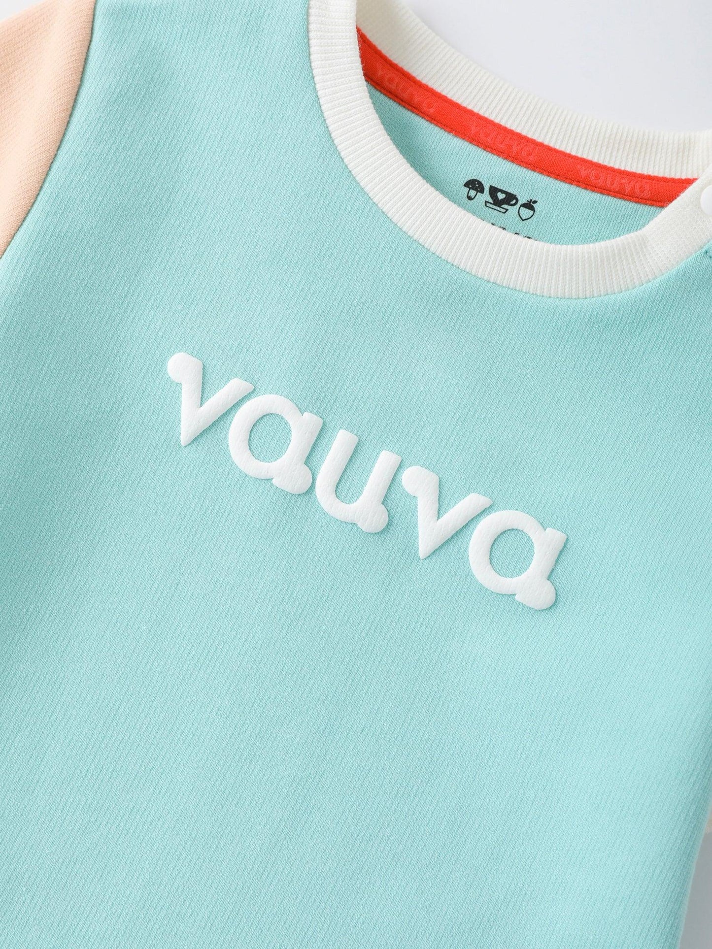 Baby's Color Block Logo Tee