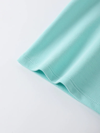 Baby's Color Block Logo Tee
