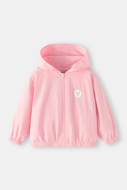 Girls Bloom Together Hooded Windbreaker