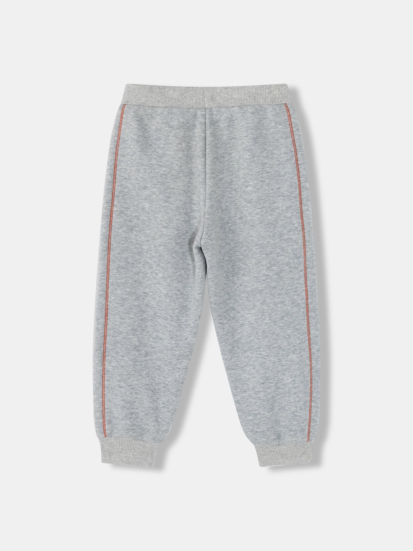 Kids Fox Patch Fleece-Lined Jogger Pants