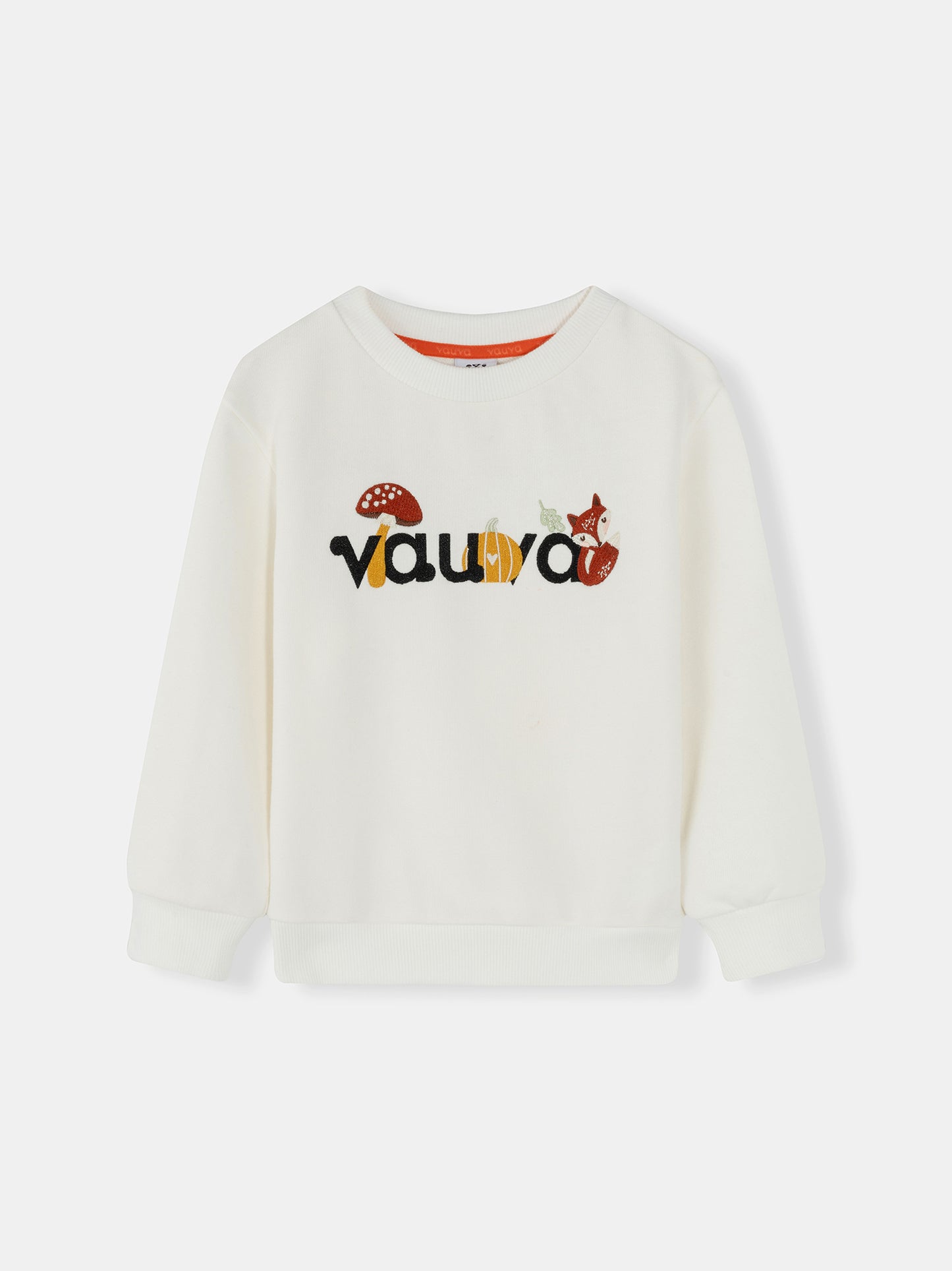 Kids Woodland Friends Embroidered Logo Sweatshirt