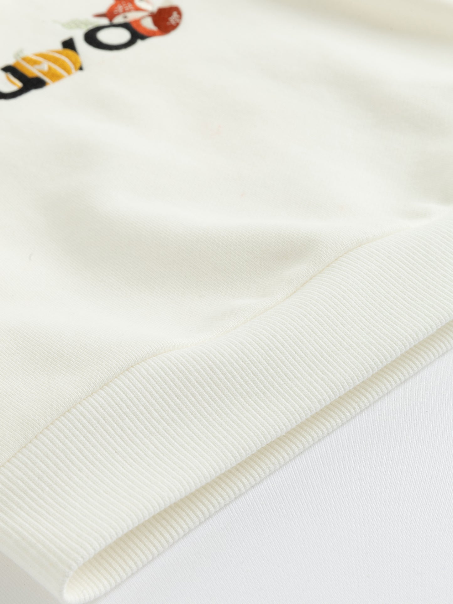 Kids Woodland Friends Embroidered Logo Sweatshirt