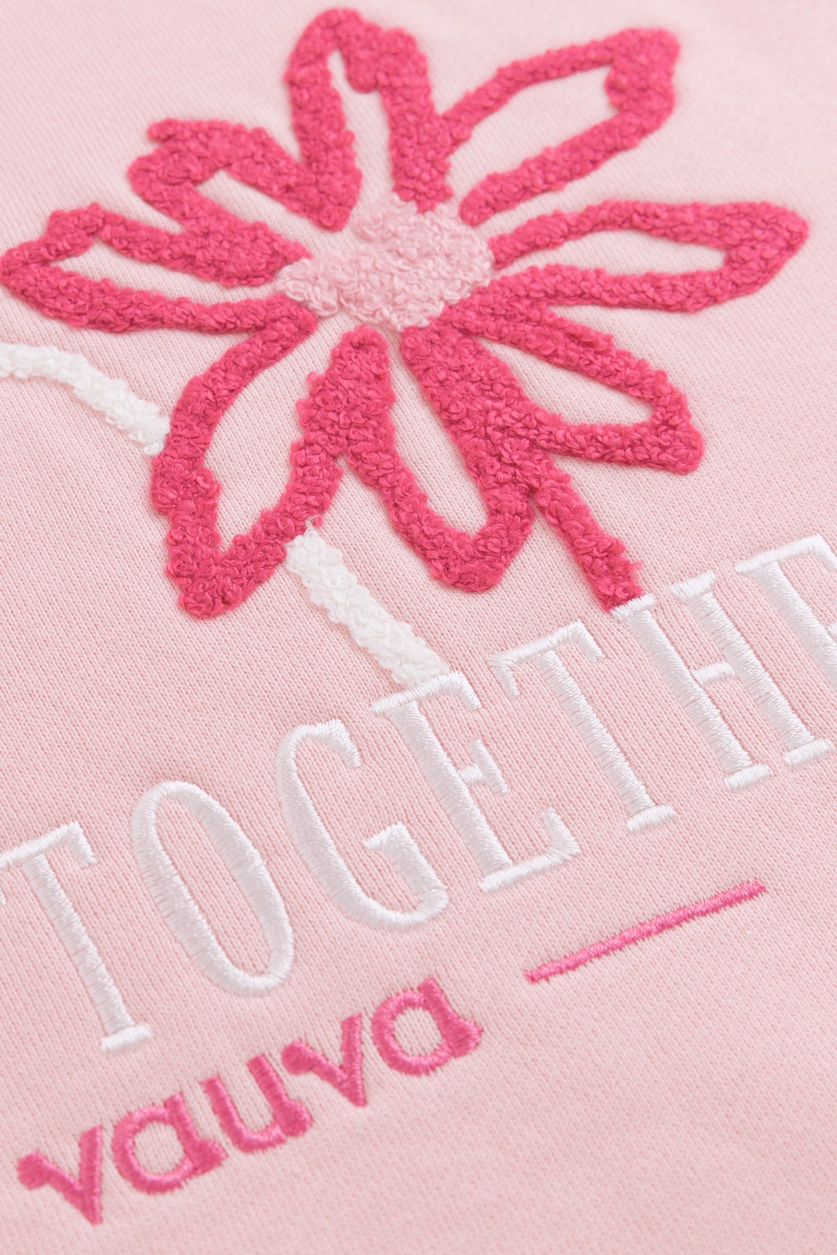 Bloom Together Embroidered Hoodies
