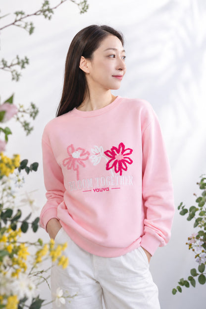 Bloom Together Embroidered Sweatshirt