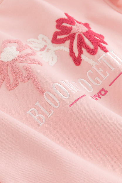 Bloom Together Embroidered Sweatshirt